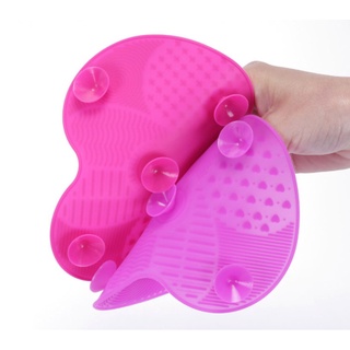 1 Miếng Silicone Vệ Sinh Cọ Trang Điểm