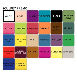 Đất sét nung Polymer Clay Premo 57g (1) (CẦN DÙNG DẦU LÀM MỀM)