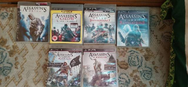 Bộ Sưu Tập Bd Ps3 Assassin Creed