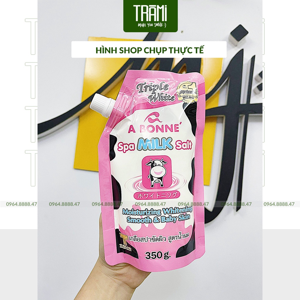 [CHÍNH HÃNG] Sữa Tắm Muối Bò A Bonne Spa Milk Salt Thái Lan 350gr, Giúp Tẩy Sạch Bụi Bẩn Và Tế Bào Chết | BigBuy360 - bigbuy360.vn