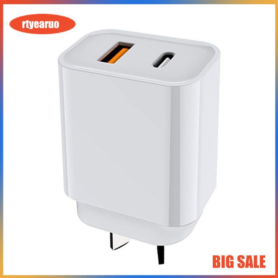 Travel Mobile Phone Charger Smart Charging Head 18W USB Fast Charger