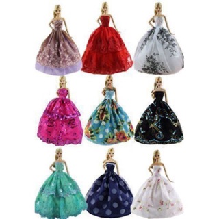 Bộ váy (đàm) dự tiệc dành cho búp bê