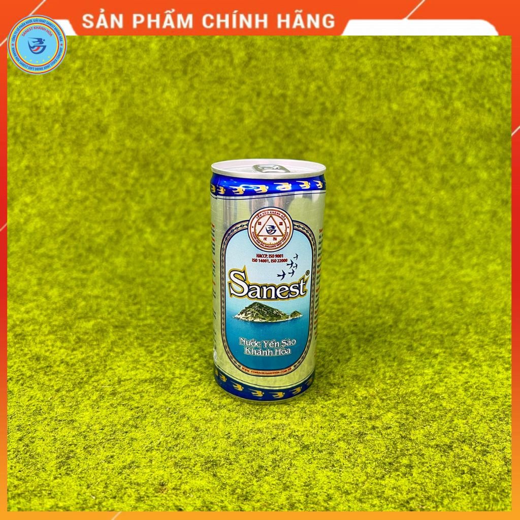 Nước Yến Sào Sanest Không đường Lon - 190ml