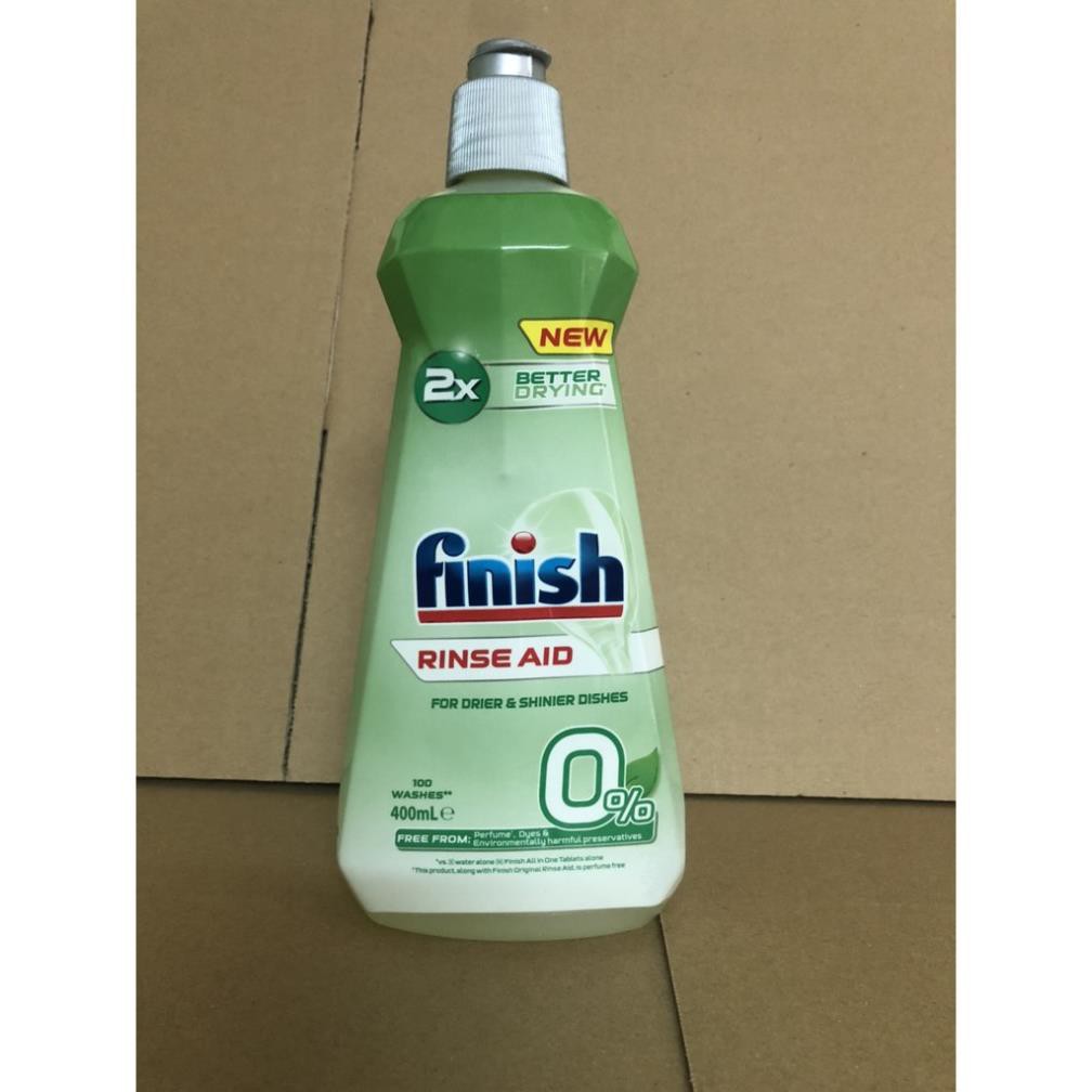 Combo Viên rửa bát Finish Eco 0% và Nước làm bóng Finish Eco 0% - Viên rửa bát và Nước bóng hữu cơ