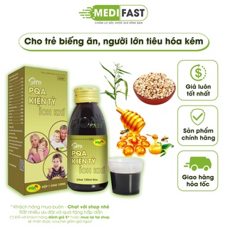 Siro ăn ngon PQA Kiện Tỳ Ích Khí - Giúp kích thích tiêu hóa, ăn uống ngon miệng, dành cho trẻ biếng ăn, suy dinh dưỡng