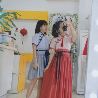 Set Hán phục Tân dòng sông ly biệt