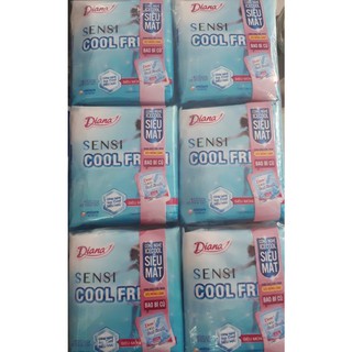 Combo 12 gói Băng vệ sinh Diana Cool Fresh