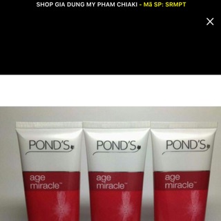 Sữa Rửa Mặt Pond trắng hồng rạng rỡ 100g Thái Lan