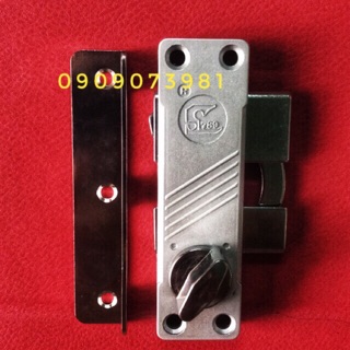 Khoá cửa lùa Đài Loan (có ổ khoá/ không ổ khoá)