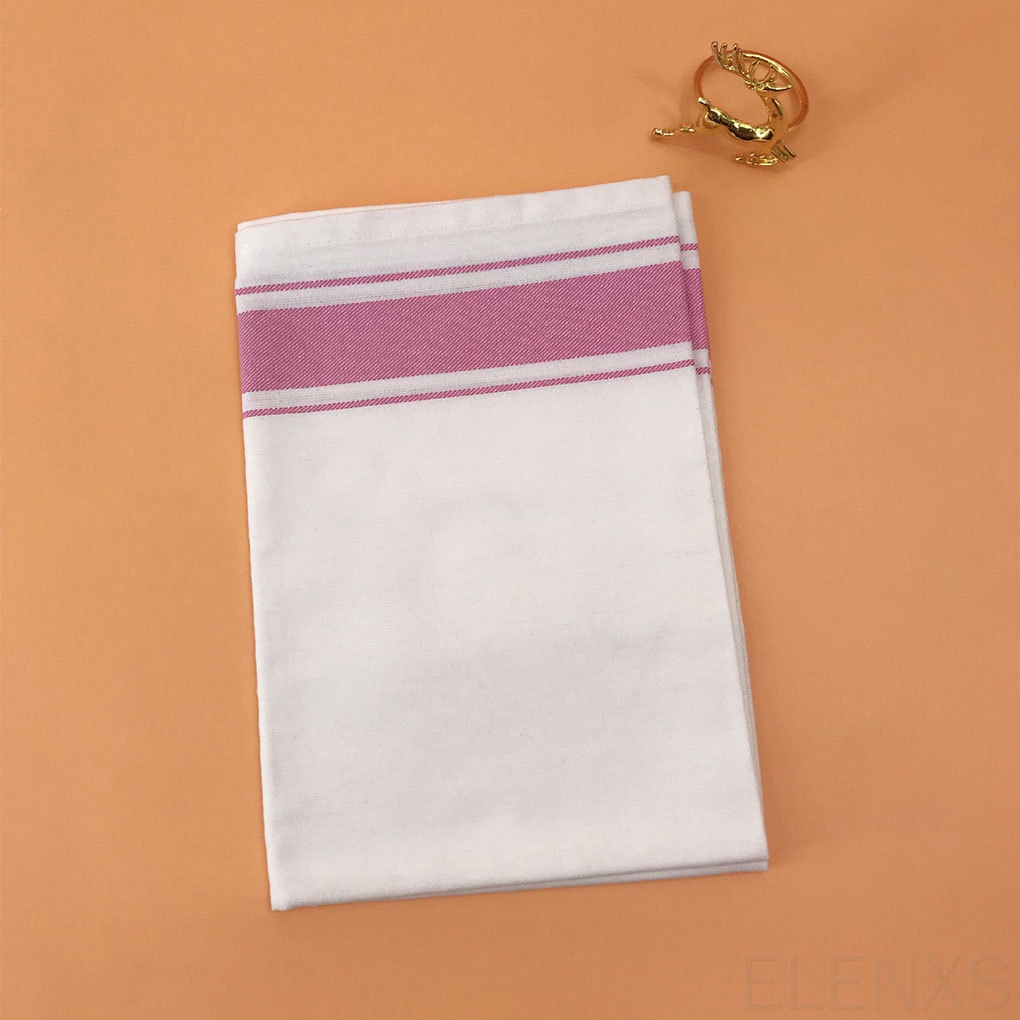 Khăn lau chén dĩa/đồ dùng nhà bếp bằng cotton thấm hút nhanh khô tiện dụng