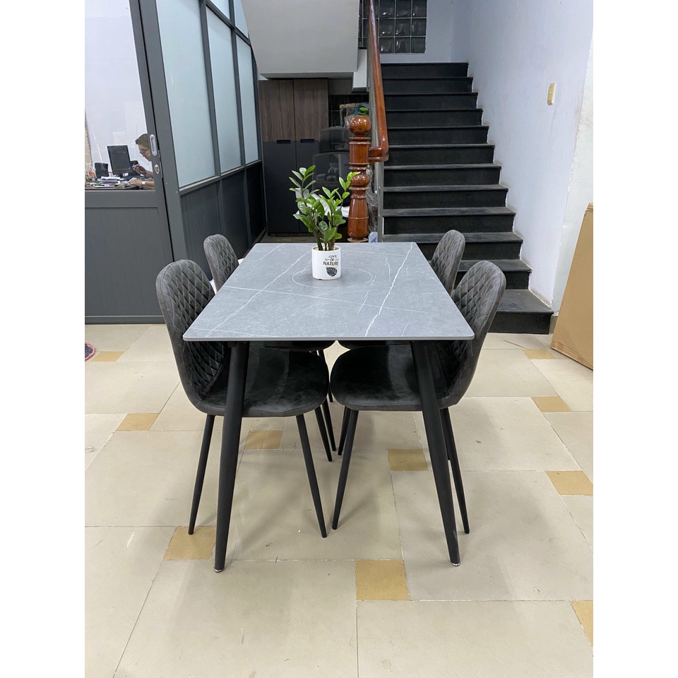 Ghế ăn,cafe chất liệu vải giả da cao cấp TM172