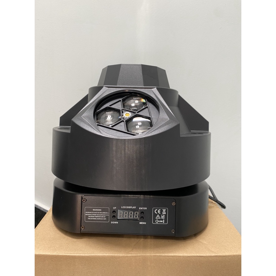 ĐÈN MOVING 12 MẮT  SUPER BEE EYE LASER - ĐÈN TRUNG TÂM DÙNG TRONG QUÁN BAR , VŨ TRƯỜNG , DISCO , DJ .