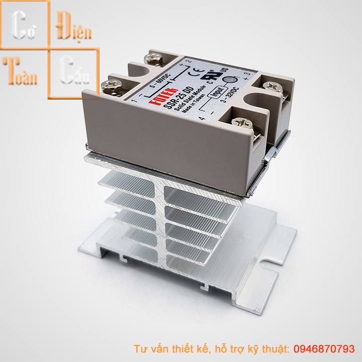 Relay  bán dẫn Fotek SSR 100VA 100DA 100AA 80VA 80DA 80AA 60VA 60DA 60AA 40VA 40DA 40AA  25VA 25DA 25AA