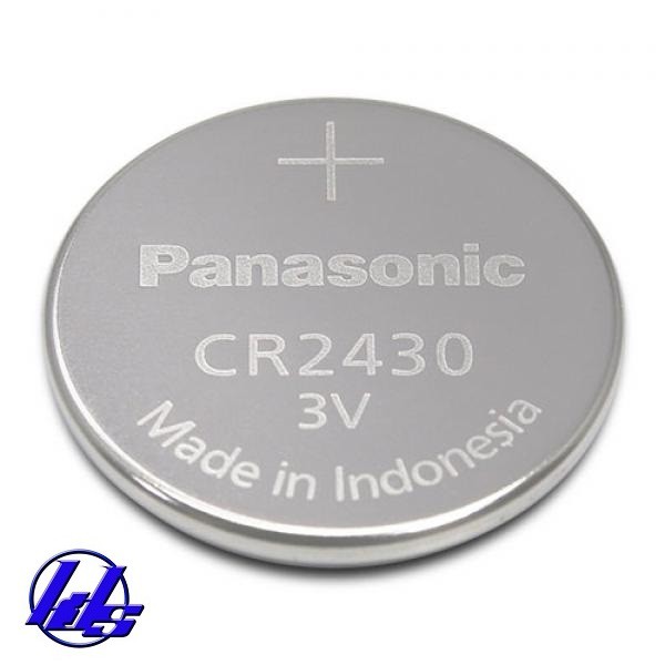 Pin CR2430 Panasonic 3v Lithium chính hãng Vỉ 1 viên