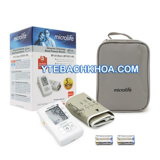 MÁY ĐO HUYẾT ÁP MICROLIFE BP A3 BASIC TẶNG ADAPTER CHÍNH HÃNG MICROLIFE