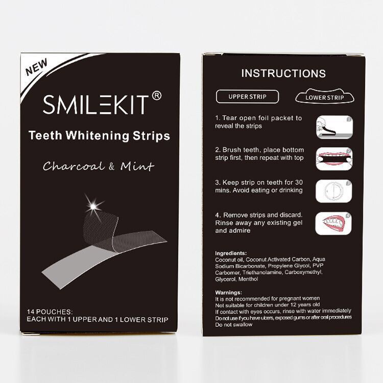 Set Dán Trắng Răng Liệu Trình 14 Ngày Smilekit Teeth Whitening Strips