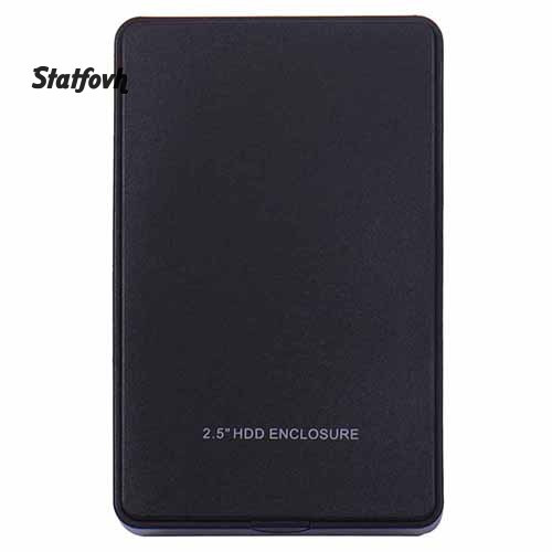 Hộp Đựng Ổ Cứng Ngoài Ssd Màu Đen Usb 2.0 Cho Ổ Cứng Ngoài 2.5 Inch | BigBuy360 - bigbuy360.vn