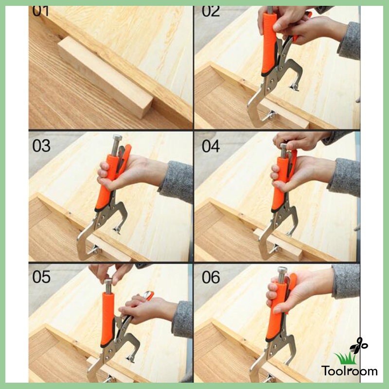 Kẹp Chữ C 6 Inch Chuyên Dụng Cho Thợ Hàn