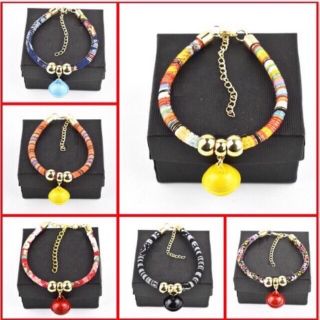 Vòng cổ thổ cẩm chuông cho chó mèo