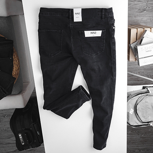 Quần Jean đen khói form Slimfit ôm vừa phải phối đẹp với mọi item đem đến vè ngoài phong cách - Thời trang nam PAPAZI | BigBuy360 - bigbuy360.vn