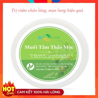[ BẢN MỚI NHẤT] MUỐI TẮM TRỊ VIÊM CHÂN LÔNG HIỆU QUẢ 200GR