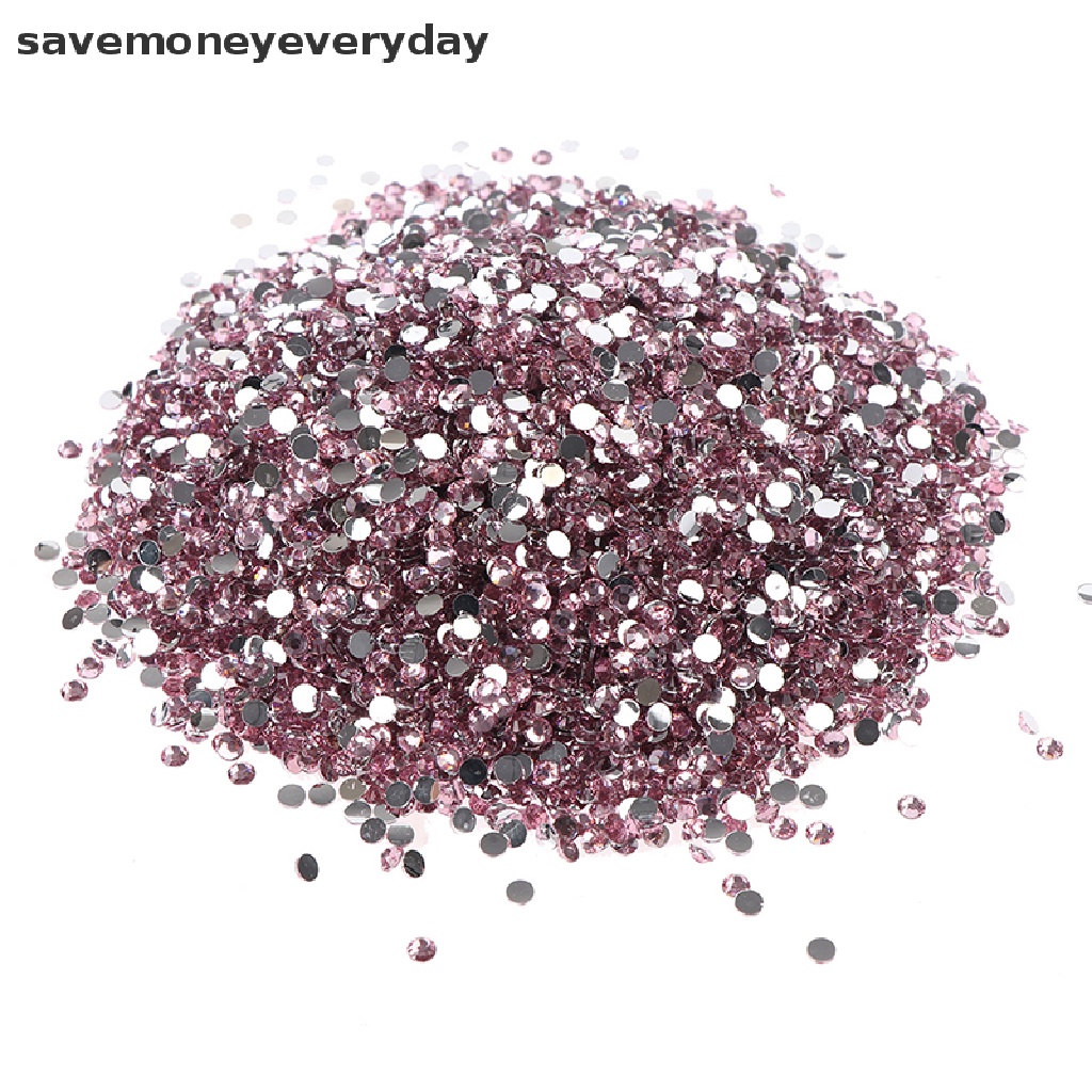 Bộ 10000 hạt pha lê 3mm dùng trang trí móng nghệ thuật