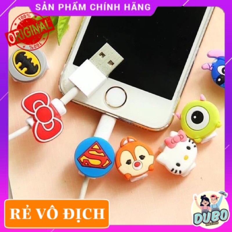 Kẹp dây sạc điện thoại chống đứt (Giao mẫu ngẫu nhiên) CAM KẾT CHÍNH HÃNG