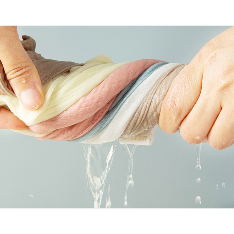 Yếm Ăn Cotton Mềm Mại Hình Tam Giác Cho Bé