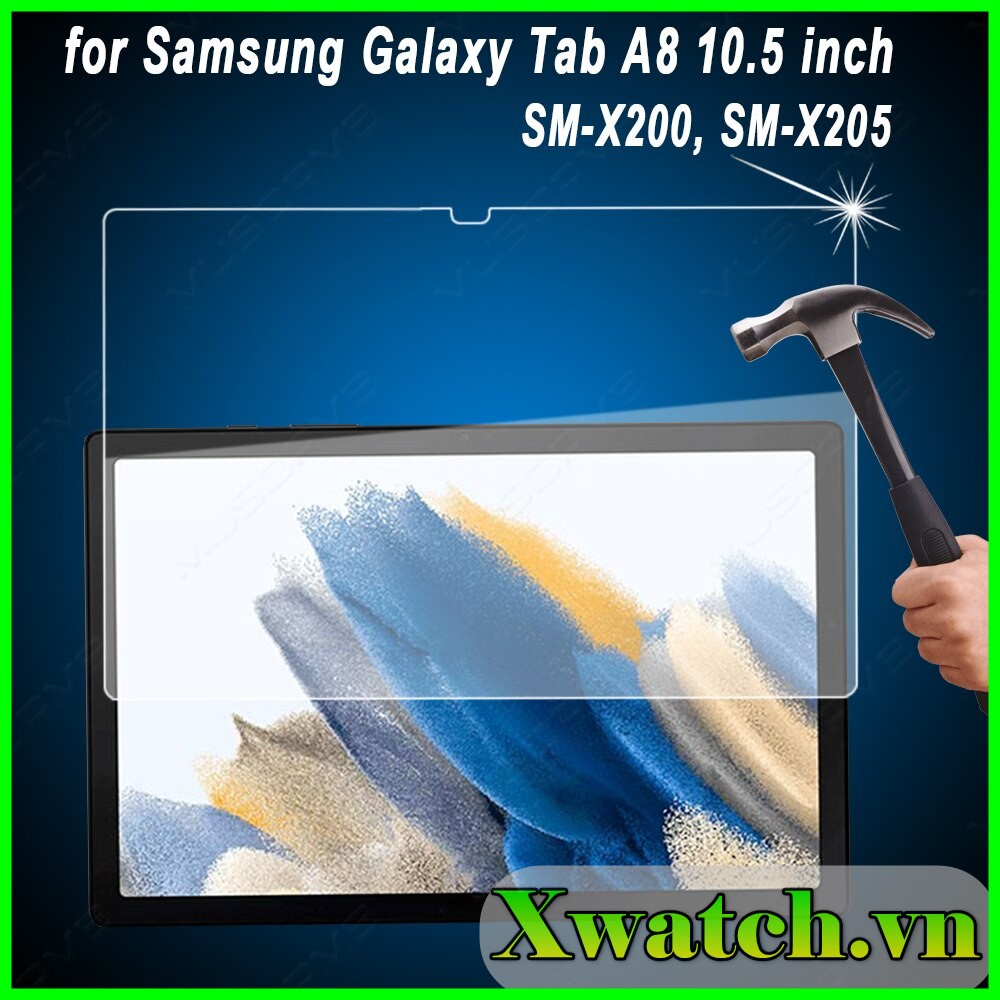 Cường lực Samsung Galaxy Tab A8 2022 10.5 inch X200 X205 trong suốt bảo vệ màn hình