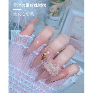 Nơ Ren Kiểu Pháp Cổ Tích Trang Trí Móng NZ07