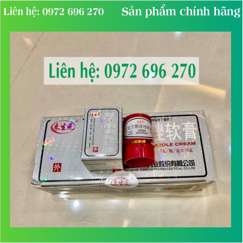 Kem bôi nấm ngứa, tổ đia, hăc lào, lang ben, vảy nên, á sưng, viem da..
