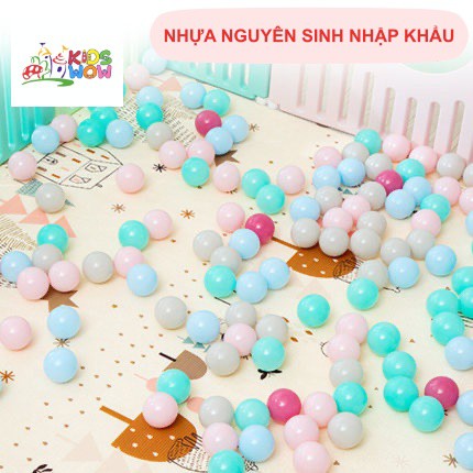 Túi Bóng Nhựa Kidswow Màu Pastel Hàn Quốc An Toàn Cho Bé