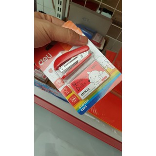 Dập ghi Deli loại nhỏ kèm 1 hộp đan ghim