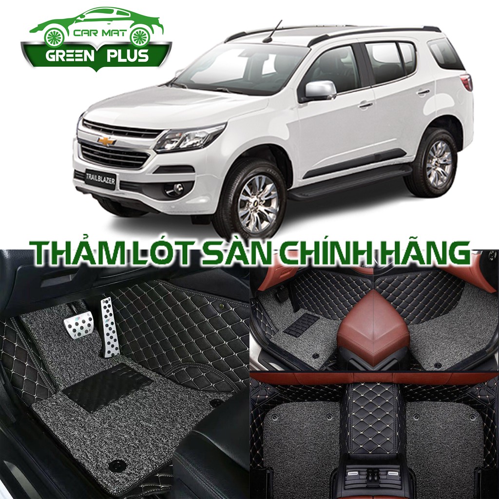 Thảm lót sàn ô tô 6D Chevrolet Traiblazer chống nước, không mùi, phủ kín 90% sàn xe