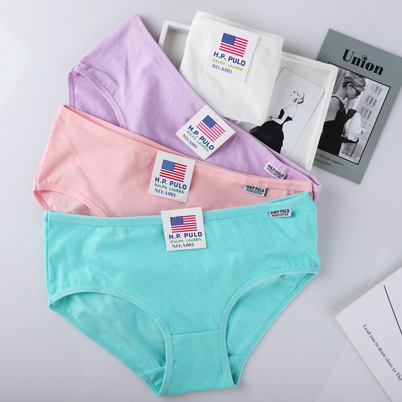 Quần Lót Cotton Lưng Vừa Siêu Quyến Rũ Cho Nữ