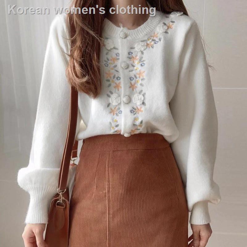 Áo Khoác Cardigan Nữ Thêu Hoa Thời Trang