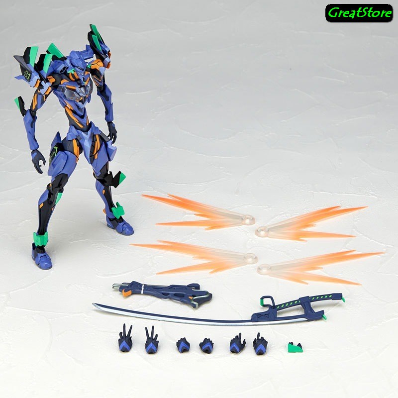 MÔ HÌNH EVA TEST TYPE 01 phong cách YAMAGUCHI 067 FIGMA Action figure 17cm