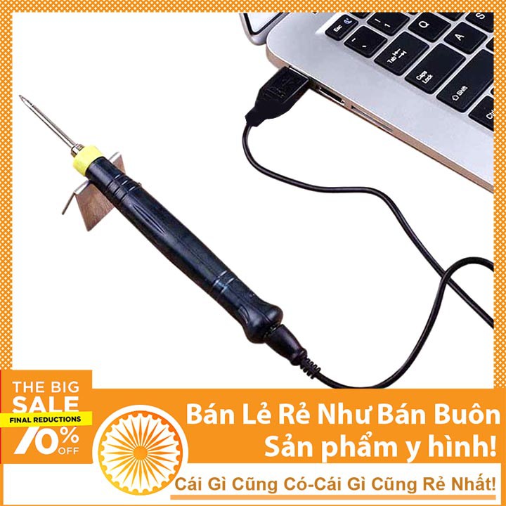 Mỏ Hàn Nhiệt Mini 5V-8W 400°C Dùng Nguồn USB Siêu Tiện Dụng