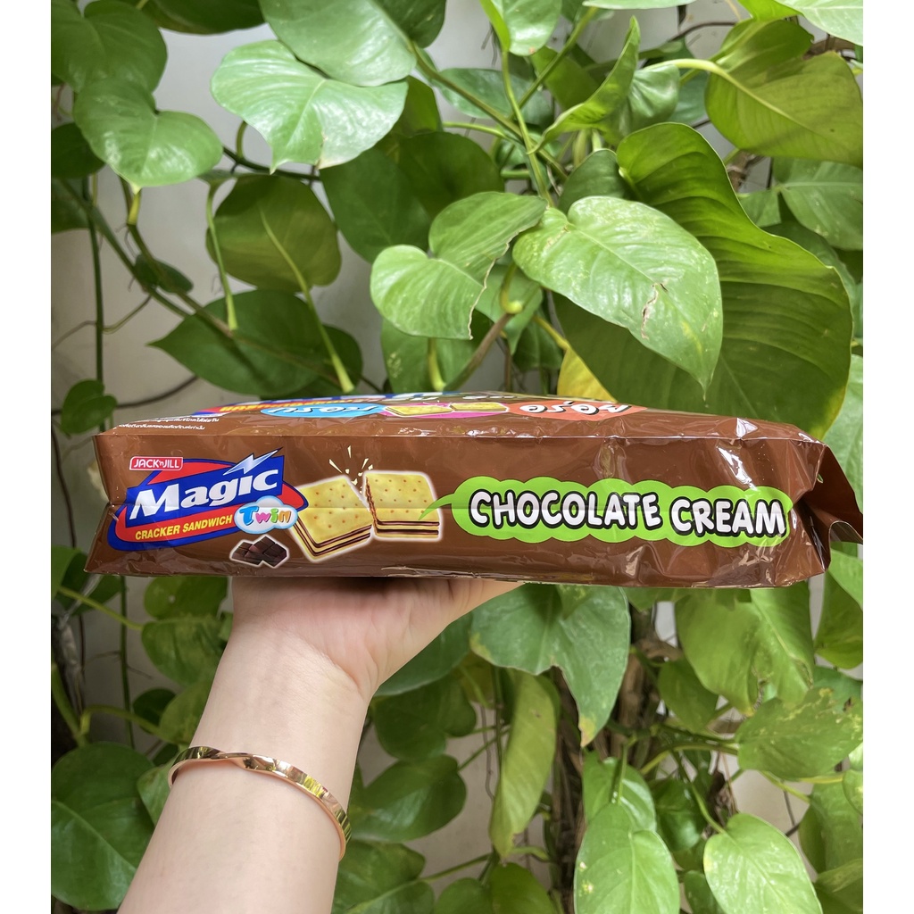 Bánh Magic Cracker Thái Lan Kẹp Kem  Sôcôla Chocolate