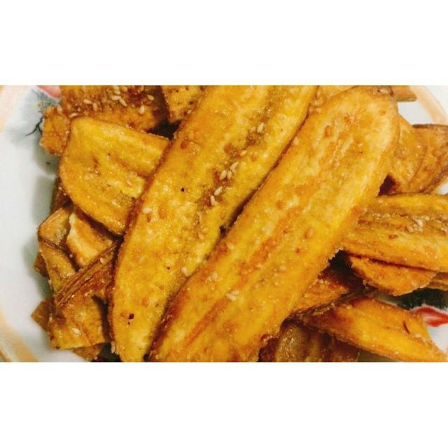 Chuối mè sấy giòn loại ngon