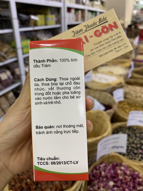 Dầu Tràm Lava 100ml