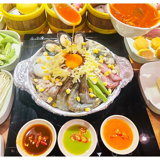 Rakuen BBQ - Buffet Nướng Lẩu Hải Sản, Bò Mỹ Không Giới Hạn