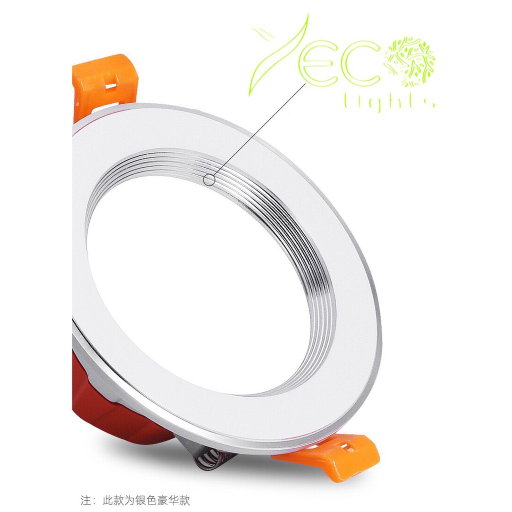 Đèn Led Âm Trần 3 chế độ màu 5 W-Φ76