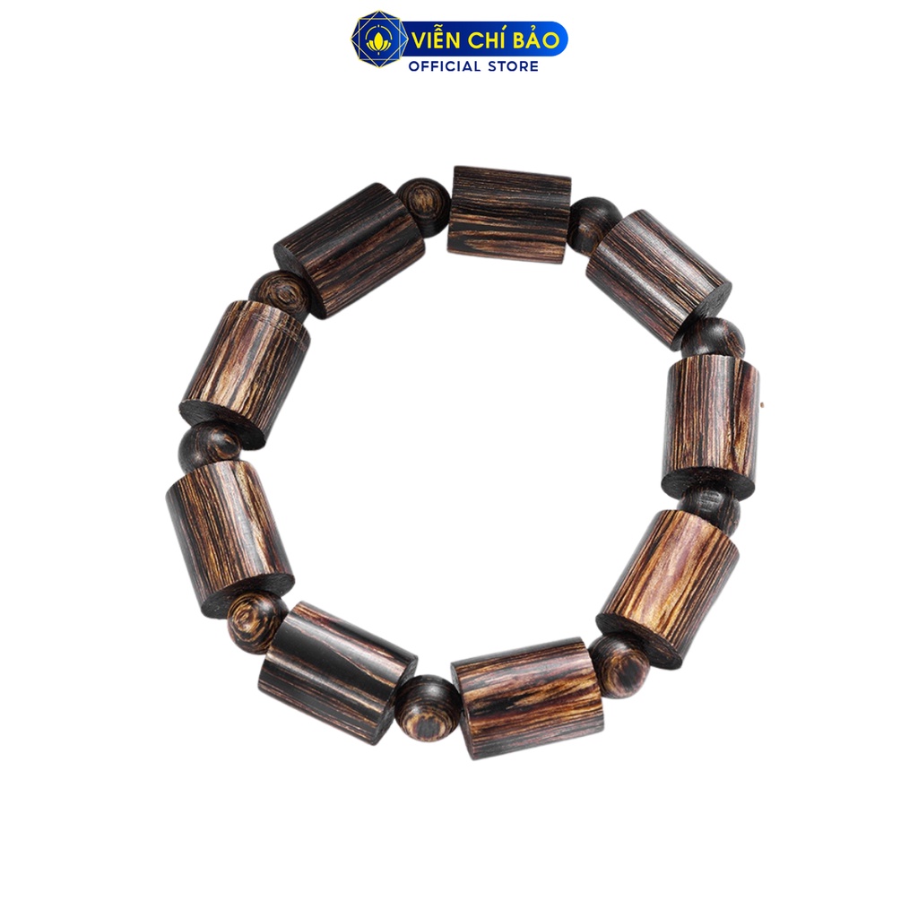 Vòng tay trầm hương sánh chìm đốt trúc trang sức phụ kiện thời trang Viễn Chí Bảo V000770H