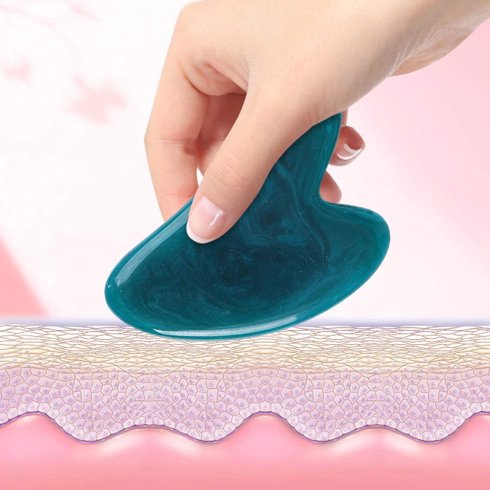 Dụng Cụ Mát Xa Bằng Nhựa Resin Tự Nhiên Giúp Nâng Cơ Mặt Và Mắt