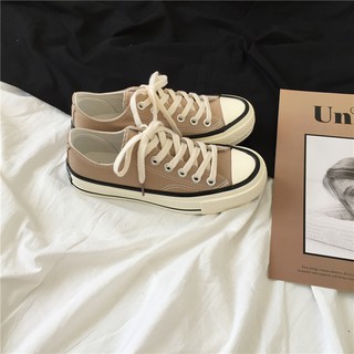 Order Giày dáng cv màu nâu nhạt vintage - có ảnh thật