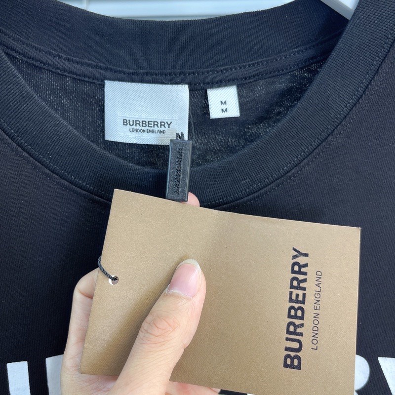 Áo Tee Burberry London Horseferry Black T- Shirt