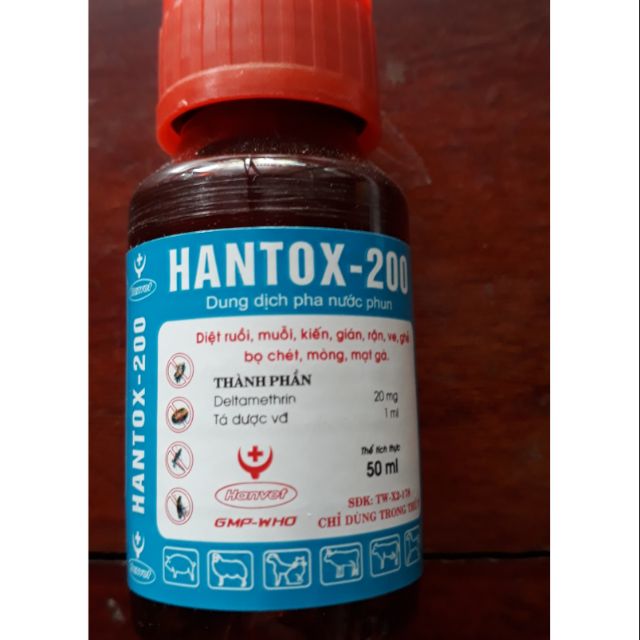 Dung dịch pha nước phun Hantox 200