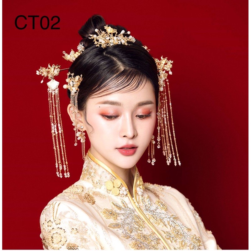 bộ cài tóc cổ trang