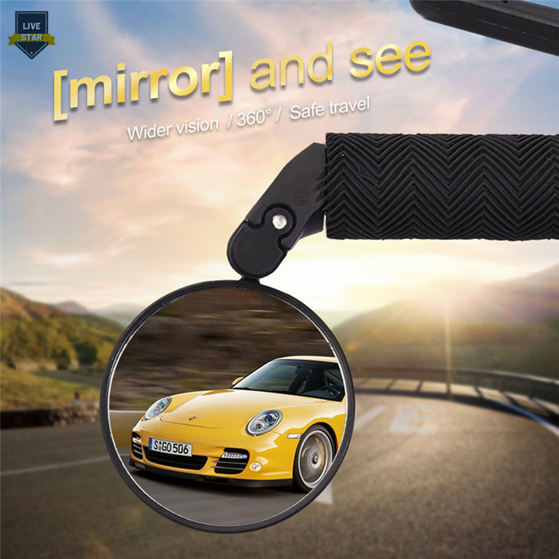 Gương Chiếu Hậu Xoay 360 Độ Cho Xe Đạp